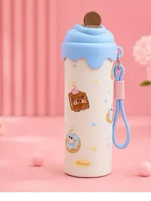 Cute icecream theme water bottle