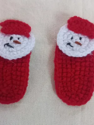santa theme clip set